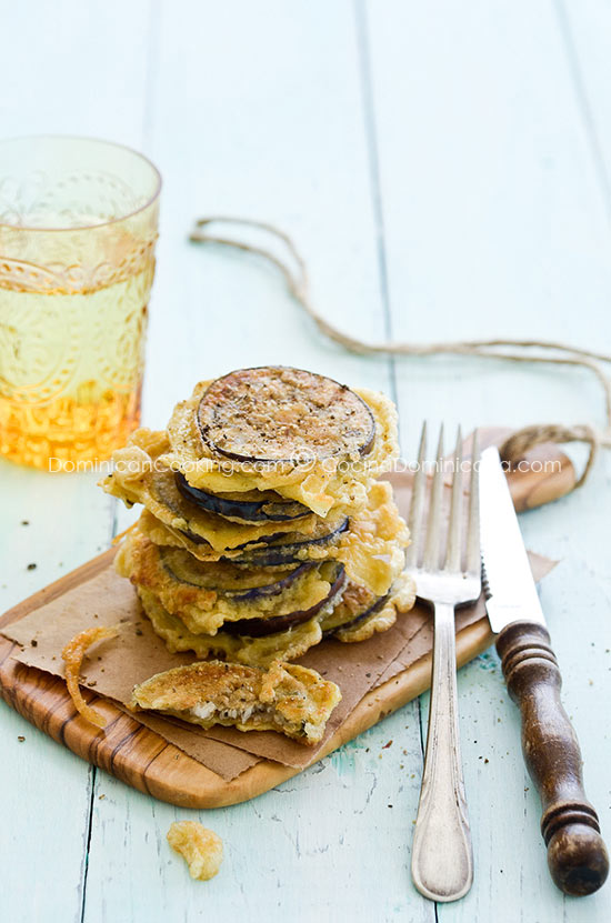Berenjenas fritas (Fried eggplants) Berenjenas fritas (Fried eggplants)