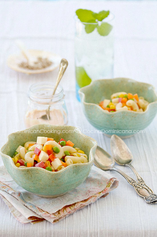 Ensalada de coditos (Pasta salad) Ensalada de coditos (Pasta salad)