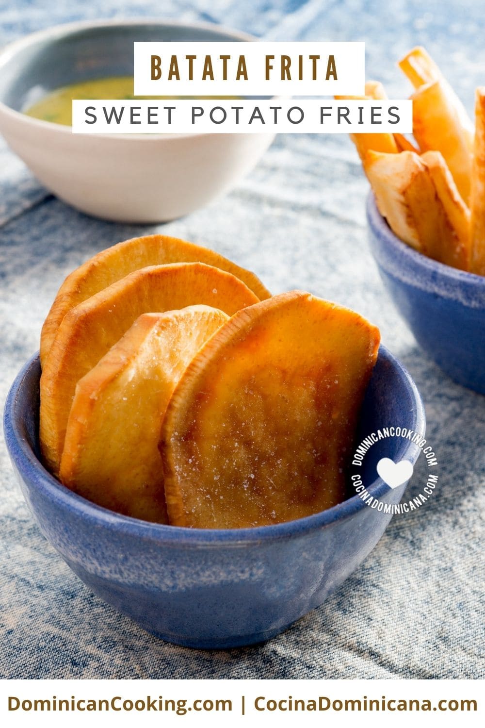 Batata frita (sweet potato fries) recipe.