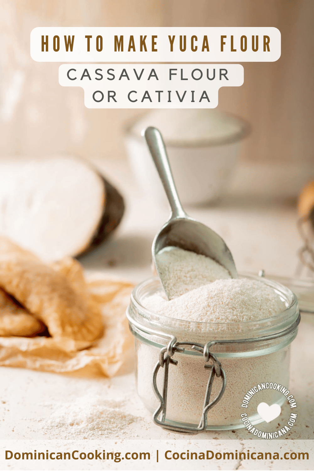 How to make cassava flour.