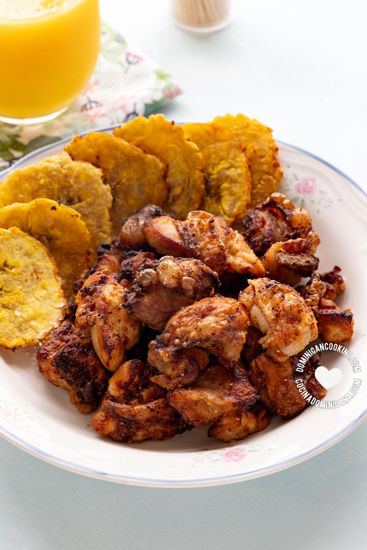 Air fryer chicharrones de pollo.