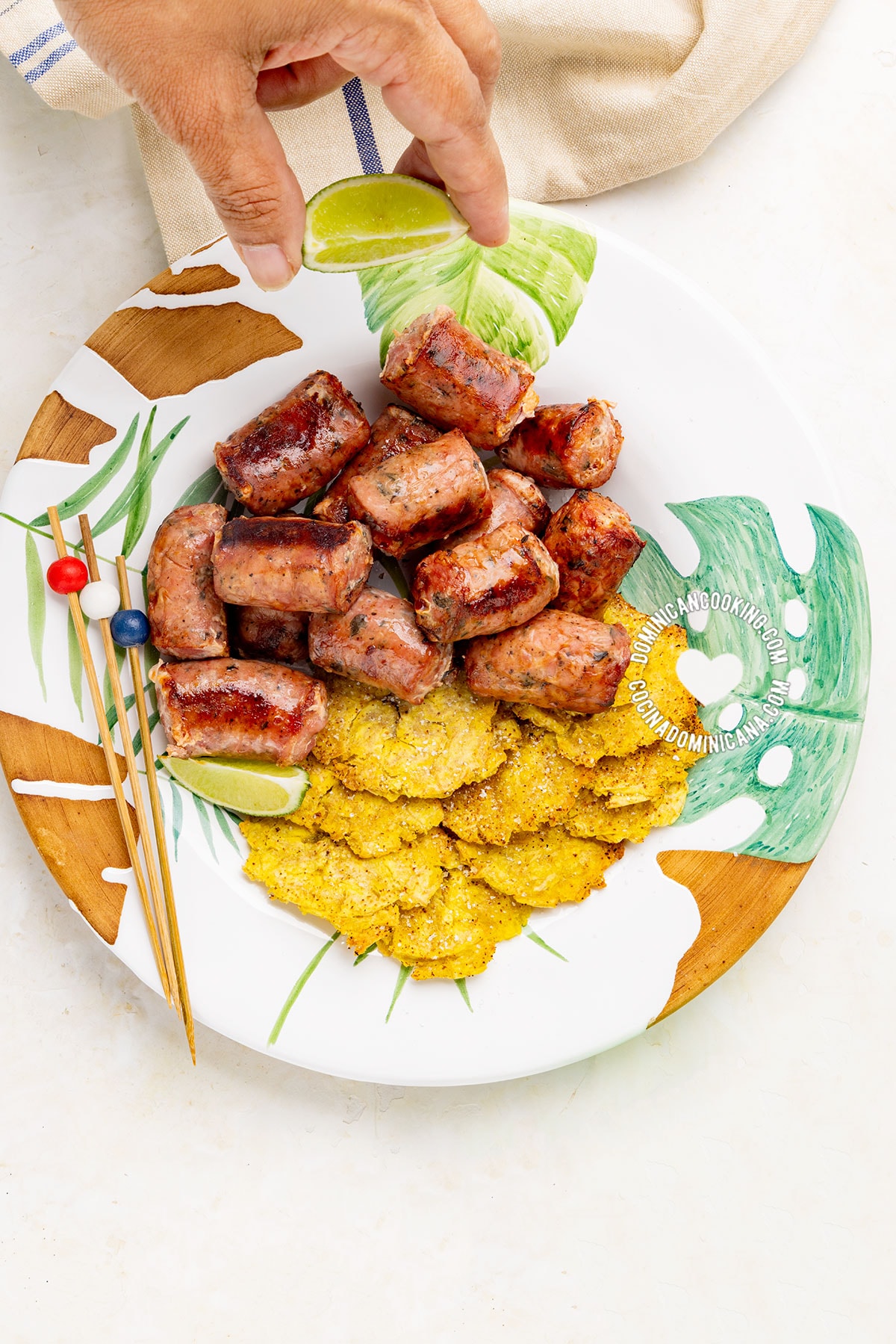 Air fryer longaniza (air fryer picalonga).