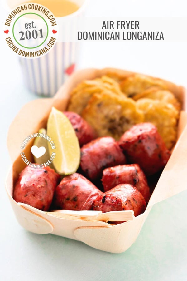Air fryer longaniza (air fryer picalonga).