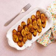 Air fryer fritos maduros.