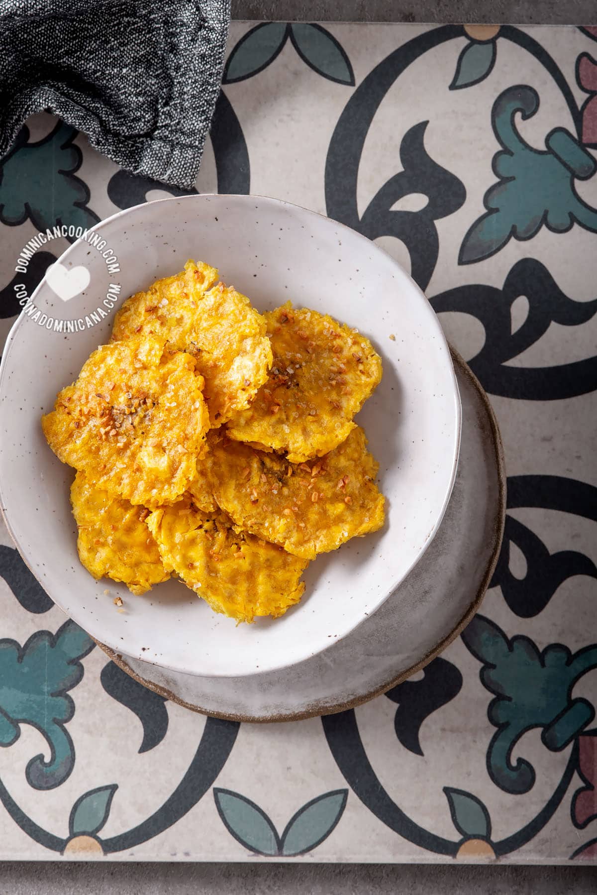 Tostones with air fryer or oven.