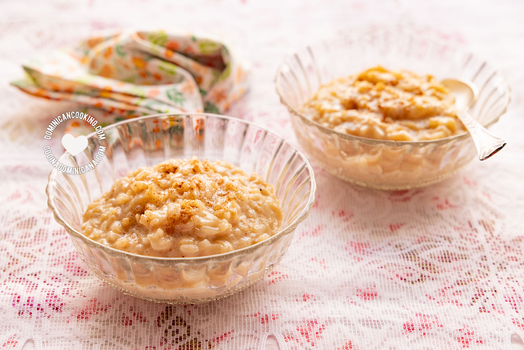 Leftover rice arroz con leche rice pudding.