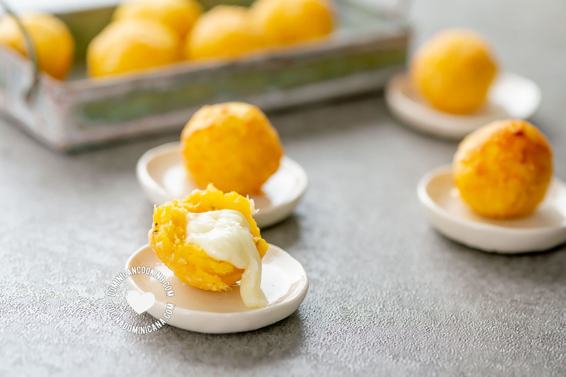 Cheese-Crusted Ripe Plantain Balls Recipe