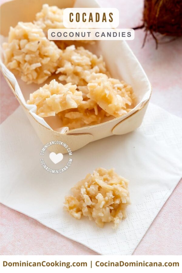 Cocada (coconut candies).