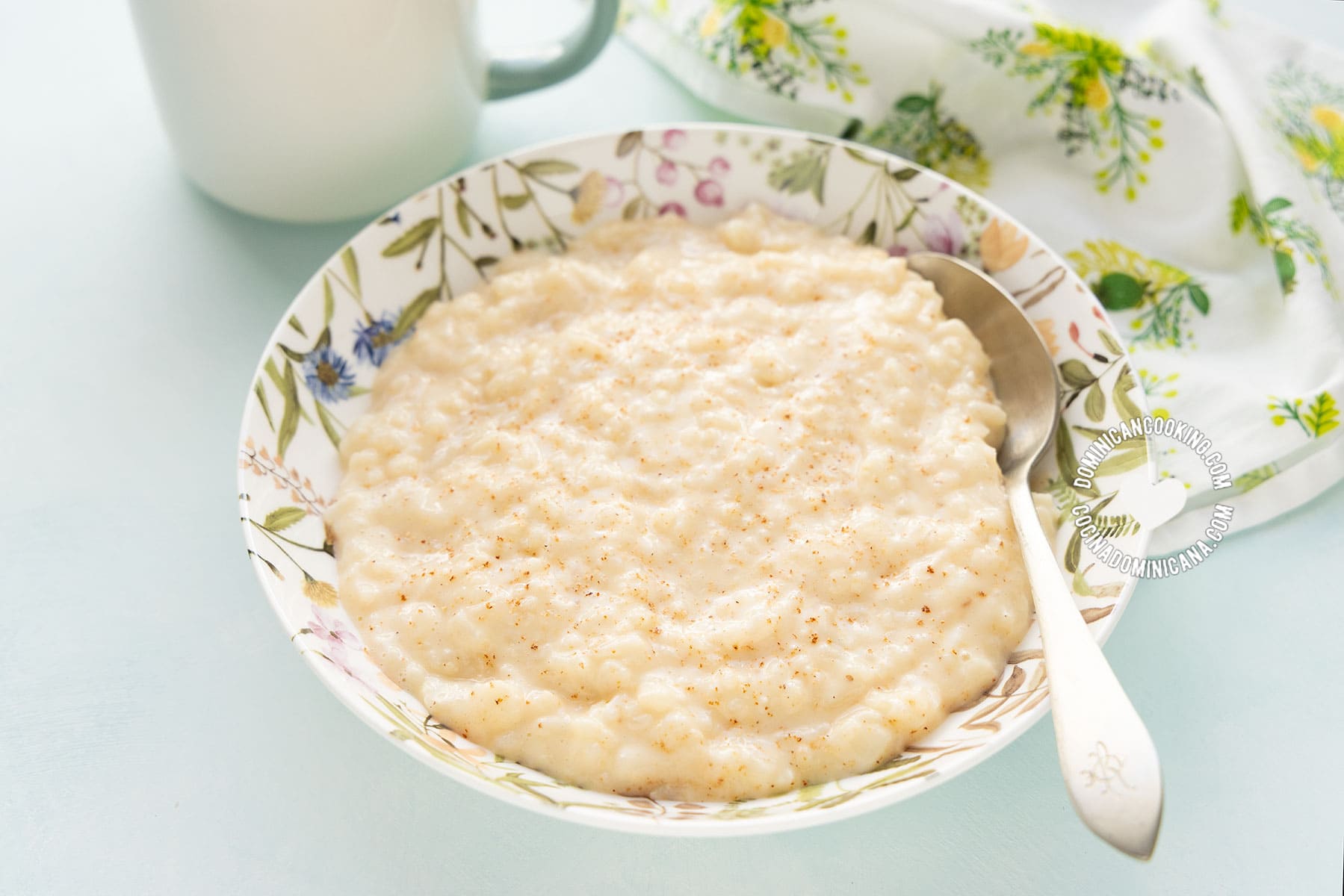 Arroz con Leche Salado (No-Sugar Breakfast Rice Porridge)