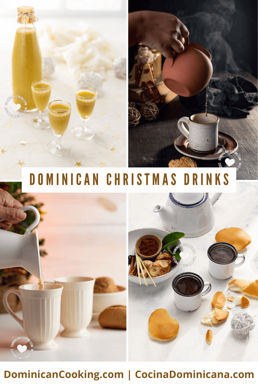 Dominican Christmas drinks.