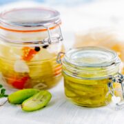 Encurtido y Vinagre de Vinagrillo (Bilimbi Pickle and Vinegar)