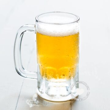 Dominican fria (cold beer).