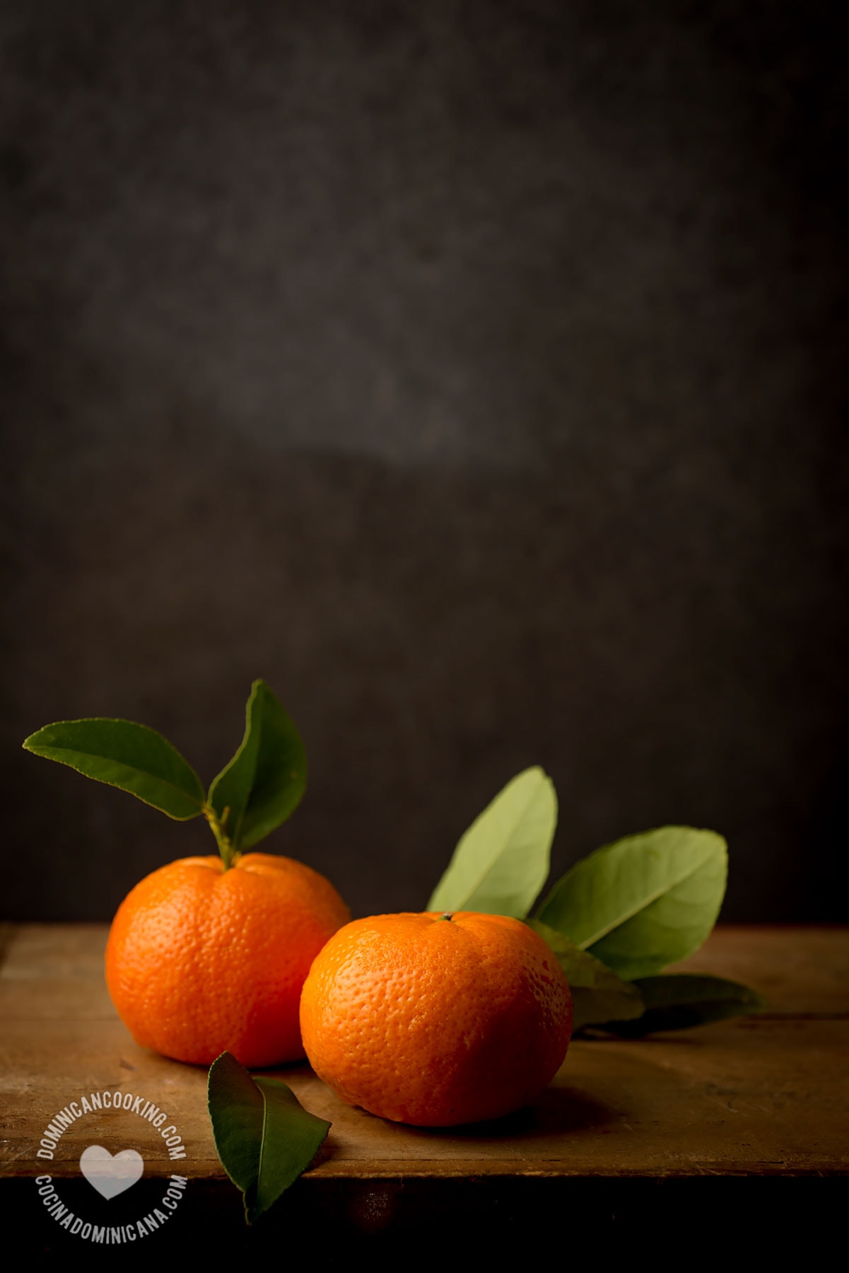 Mandarin oranges.