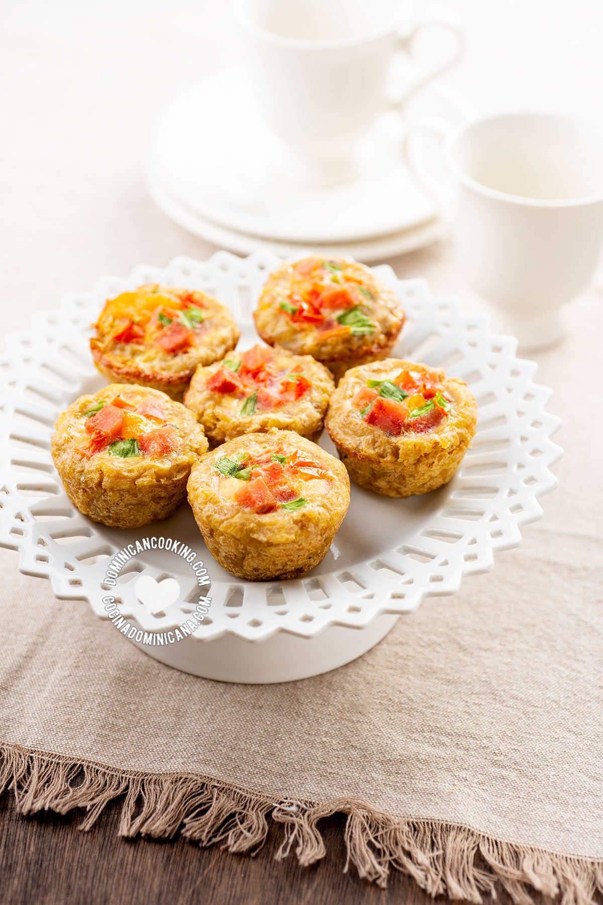 Plantain breakfast bites.