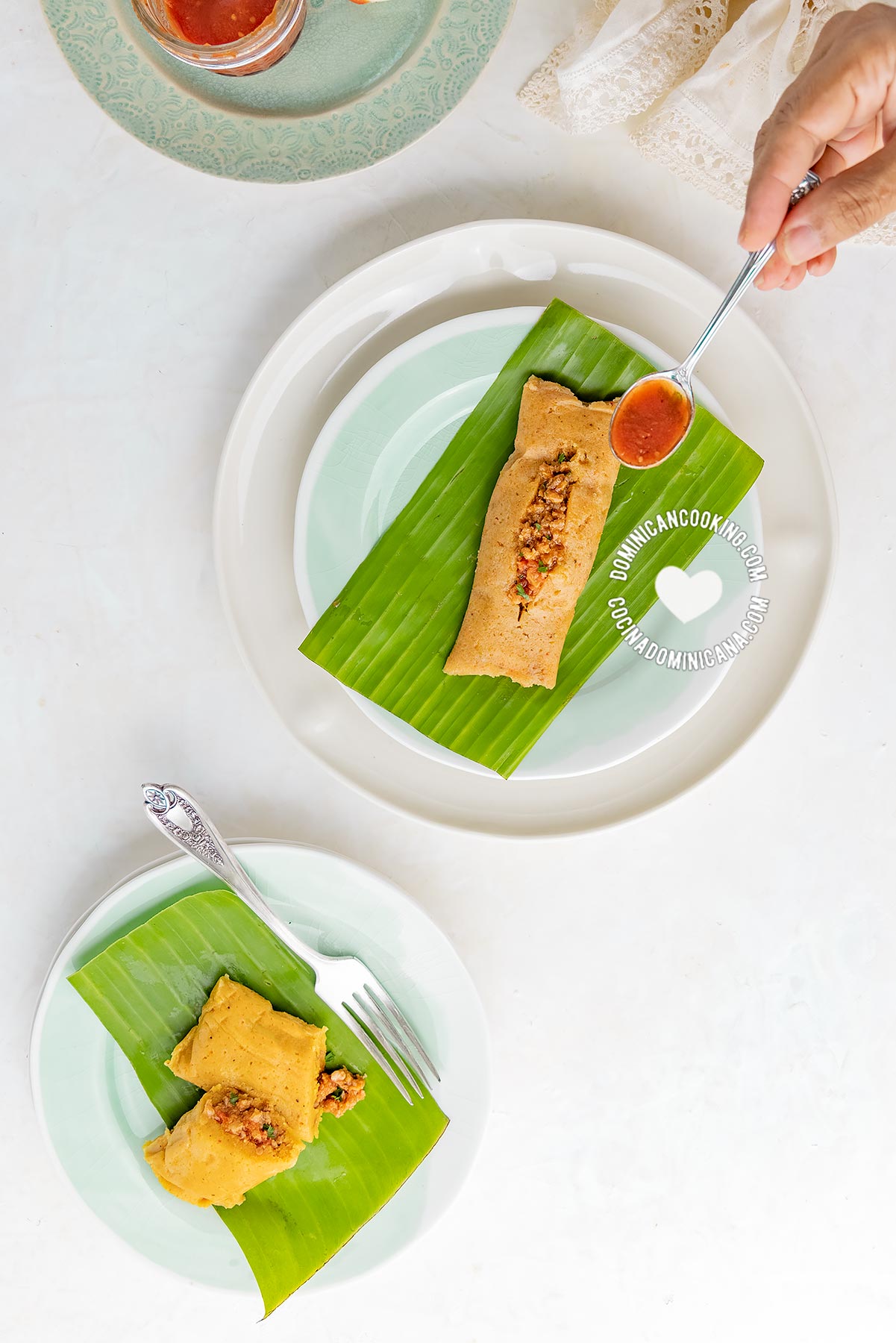 Pasteles en Hoja (Plantain and Beef Pockets)