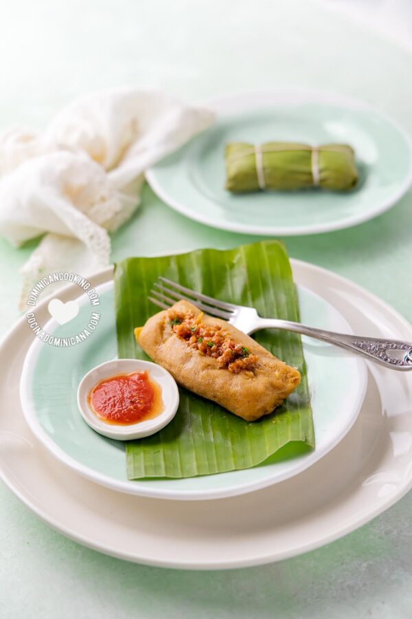 Recipe Video Pasteles En Hoja Dominican Plantain Pockets