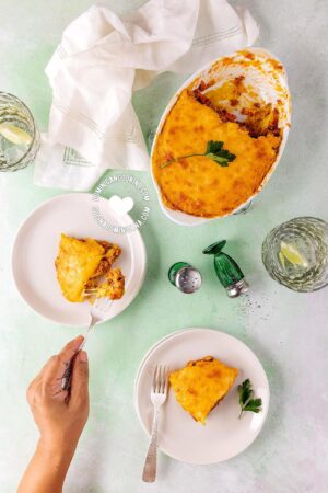 Pastelón de Plátano Maduro [Video+Recipe] Ripe Plantain Casserole