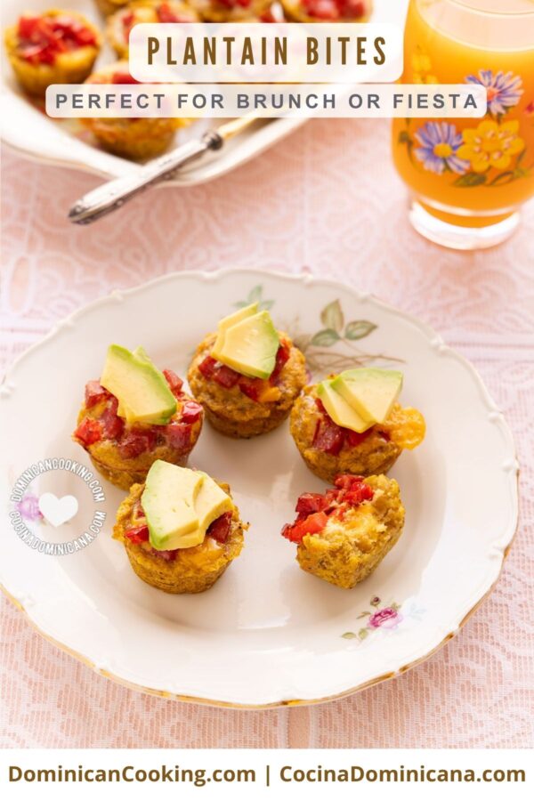 Plantain breakfast bites.