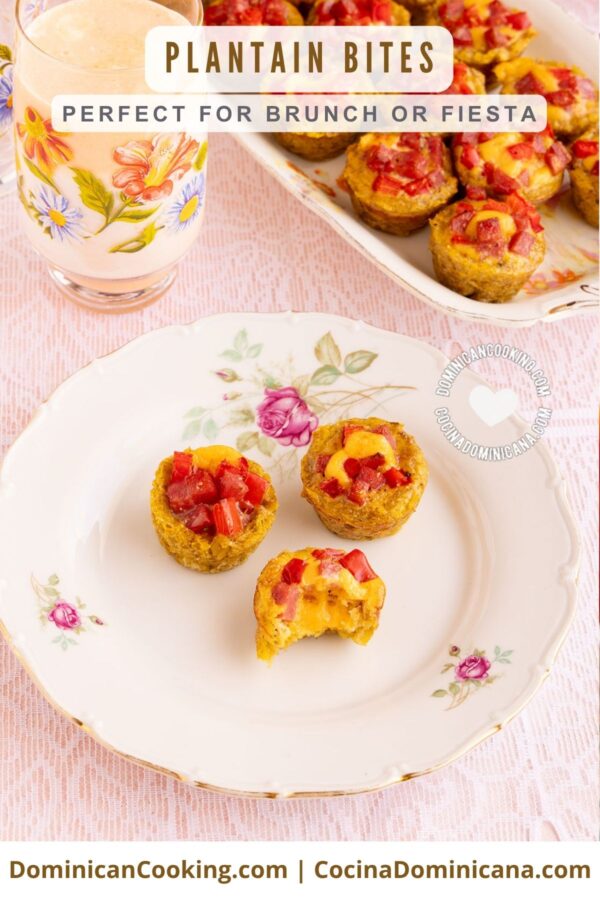 Plantain breakfast bites.