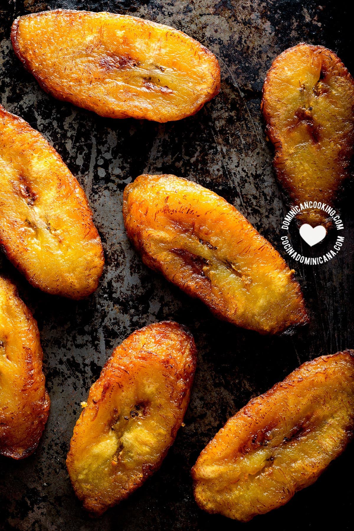 Fried sweet plantain.