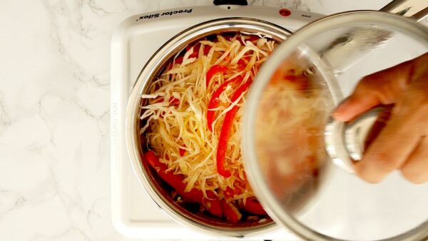 Stewed Cabbage [Video+Recipe] Repollo Guisado