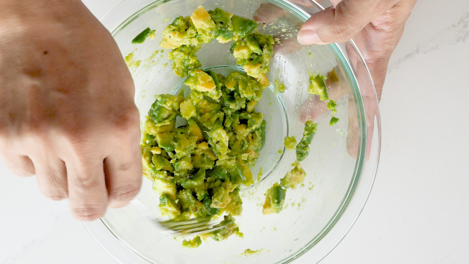 Making the avocado layer