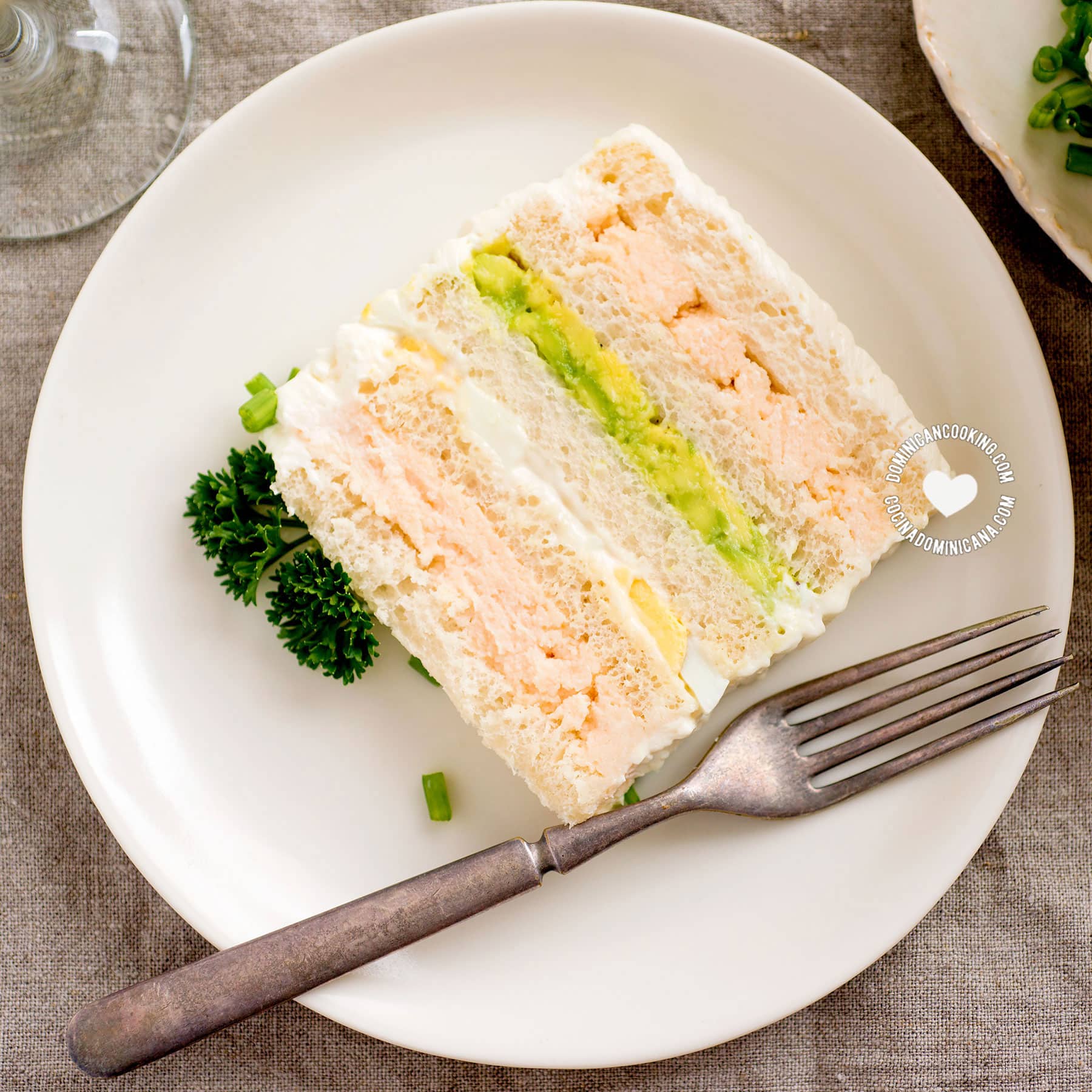 Shrimp Sandwichon / Sanduchon Recipe (Sandwich Cake)