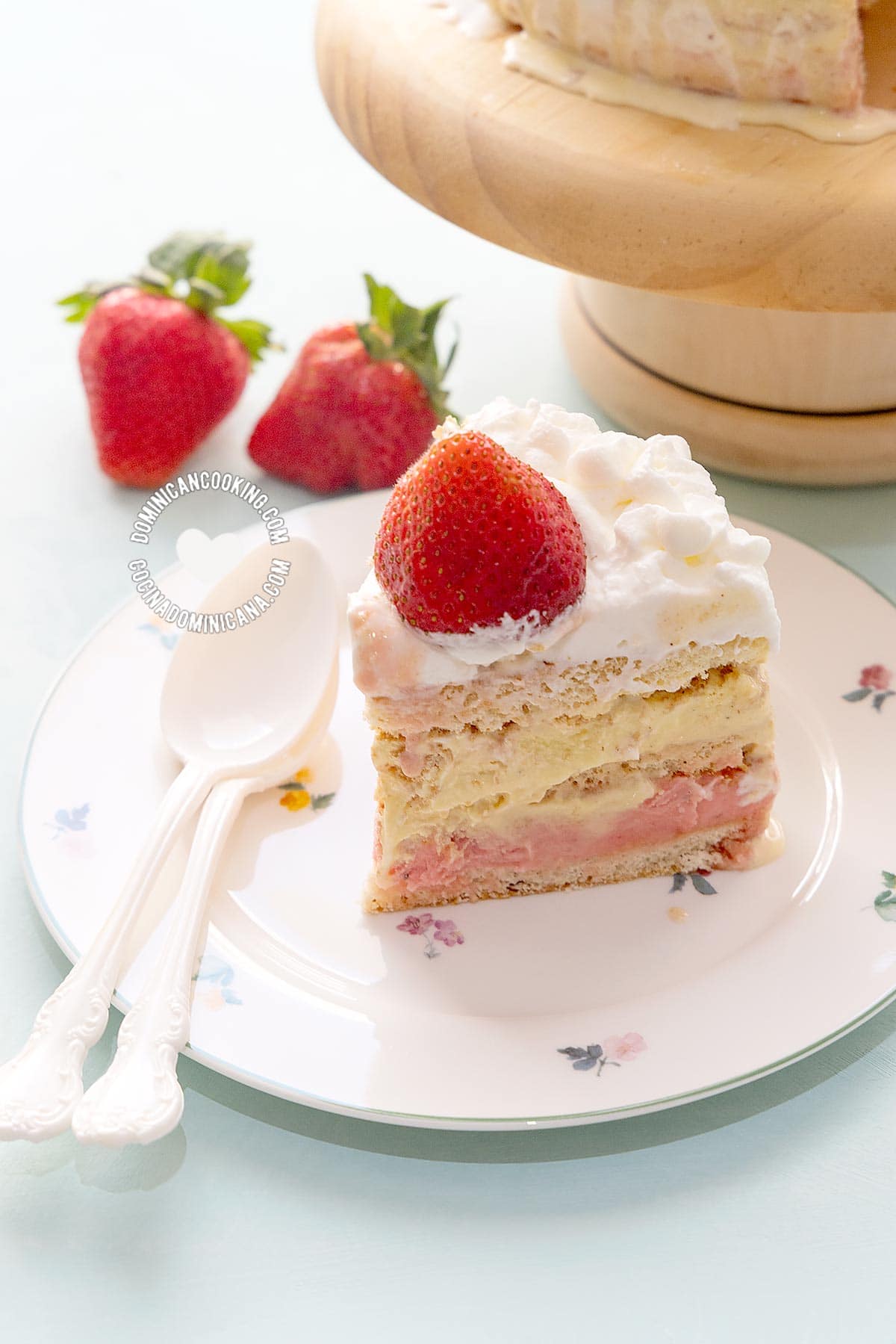 Tarta helada (ice cream trifle).