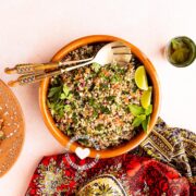 Tipili (Dominican tabbouleh).