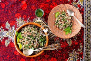 Tipili (Dominican tabbouleh).
