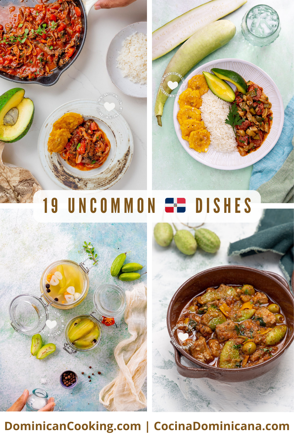 Uncommon Dominican dishes.